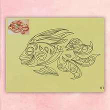 Load image into Gallery viewer, Art Addiction - Quilling Pattern Templates (18 pcs set)