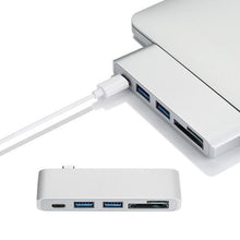 Load image into Gallery viewer, 5 in 1 USB 3.0 Hub for Macbook