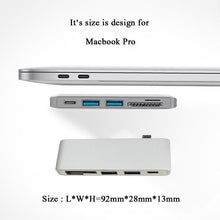 Load image into Gallery viewer, 5 in 1 USB 3.0 Hub  for Macbook
